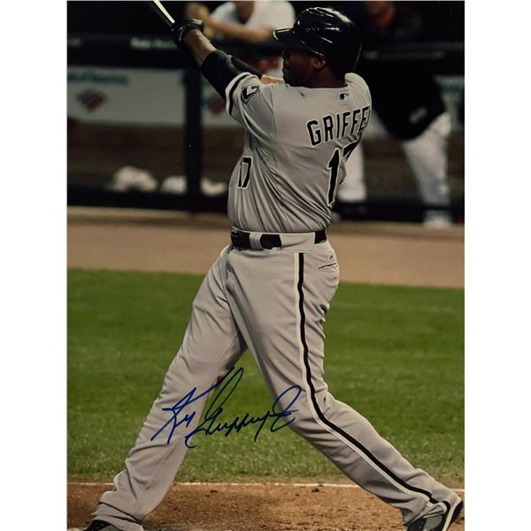 Ken Griffey Jr signed photo