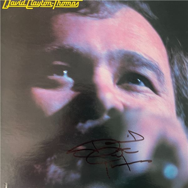 David Clayton-Thomas signed album