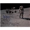 Image 1 : Apollo 16 Astronaut John Young Signed Moon Photo
