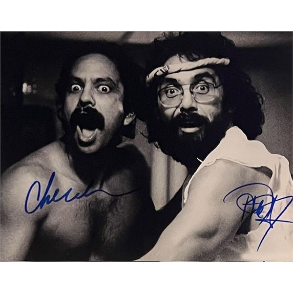Cheech And Chong Signed Photo