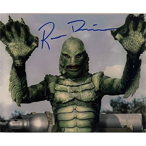 Creature From The Black Lagoon Ricou Browning signed photo