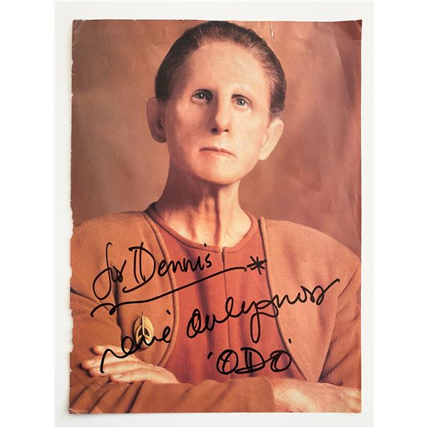 Star Trek: Deep Space Nine RenÃ© Auberjonois signed photo
