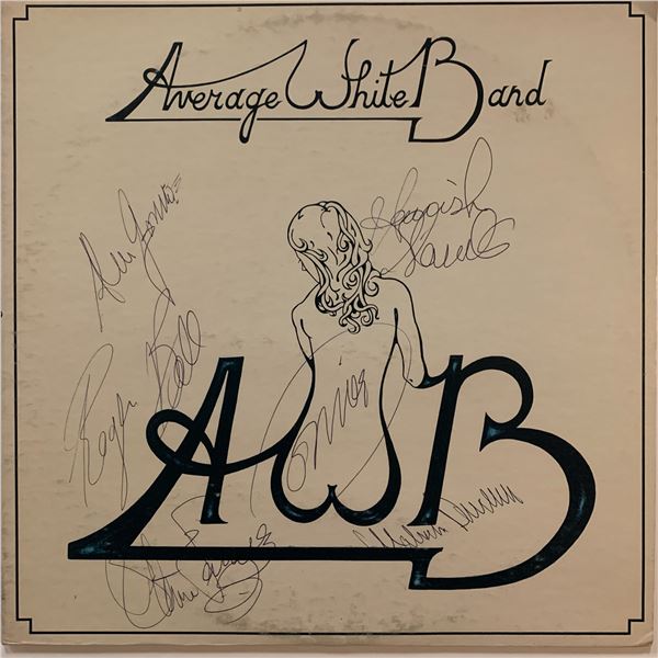 Average White Band â€“ AWB signed 1974 Vinyl LP