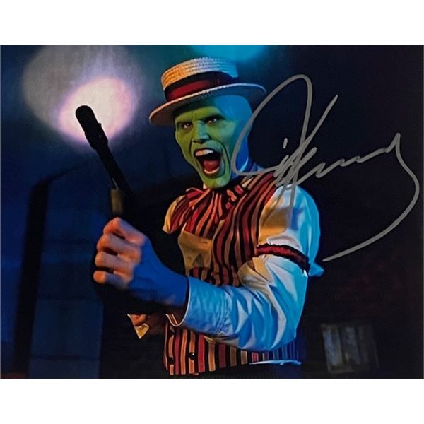 The Mask Jim Carrey Signed Photo