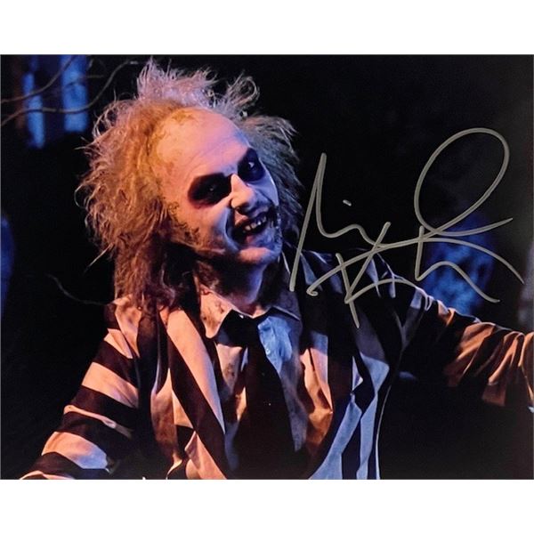 Beetlejuice Michael Keaton Signed Photo