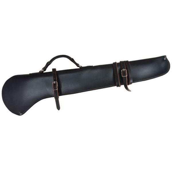 Showman 34" Leather Gun Scabbard - Black