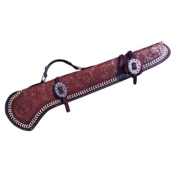 Showman 34" Floral Tooled Gun Scabbard