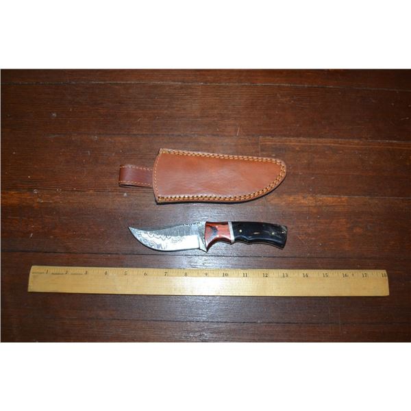 8" BUFFALO HORN SKINNER