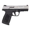 Image 1 : S&W SD9 2.0 9MM 4" FS 16-SHOT SILVER SS SLIDE/BLACK POLY