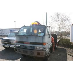1988 GMC 5000 FLAT-DECK BLUE