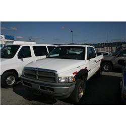1999 DODGE RAM X-CAB PU WHITE