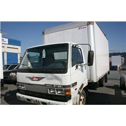 1994 HINO FB BOX VAN WHITE