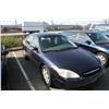 Image 2 : 2001 FORD TAURUS 4DR BLUE G