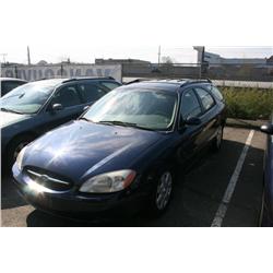 2000 FORD TAURUS 4DR S.W BLUE