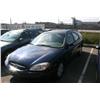 Image 1 : 2000 FORD TAURUS 4DR S.W BLUE