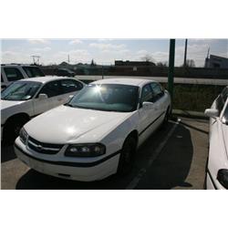 2003 CHEV IMPALA 4DR WHITE