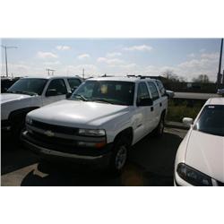 2002 CHEV TAHOE 4DR S.U.V