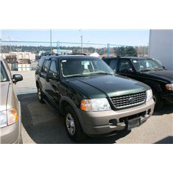 2002 FORD EXPLORER 4DR S.U.V