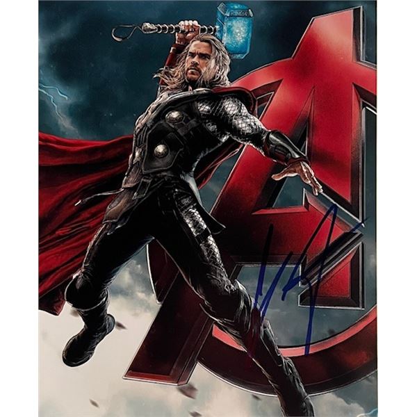 Marvels Thor Chris Hemsworth Signed Photo