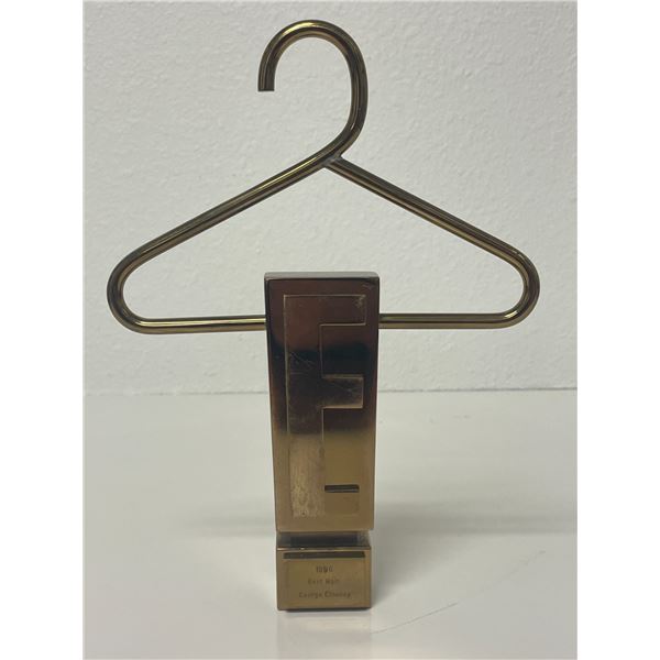 E! Entertainment TV Best Hair Award winner George Clooney