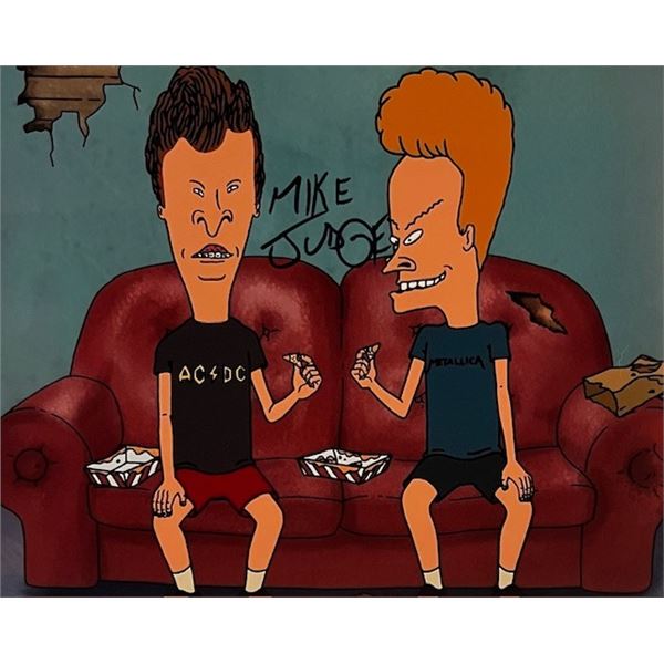 Beavis And Butthead Mike Judge Signed Photo