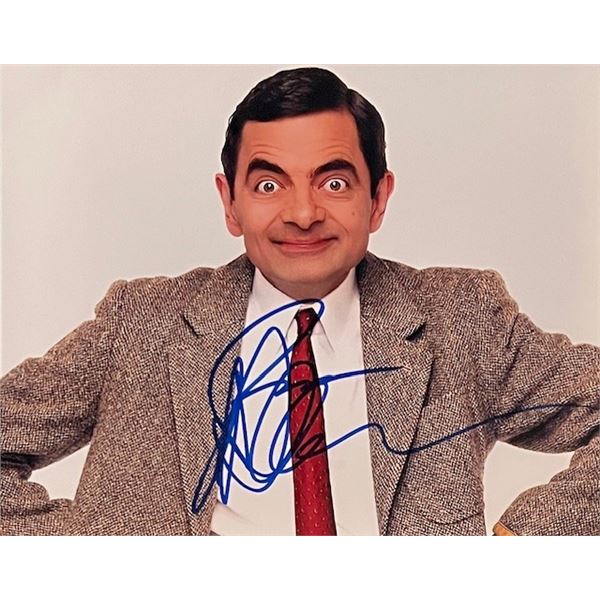 Mr. Bean Rowan Atkinson signed photo
