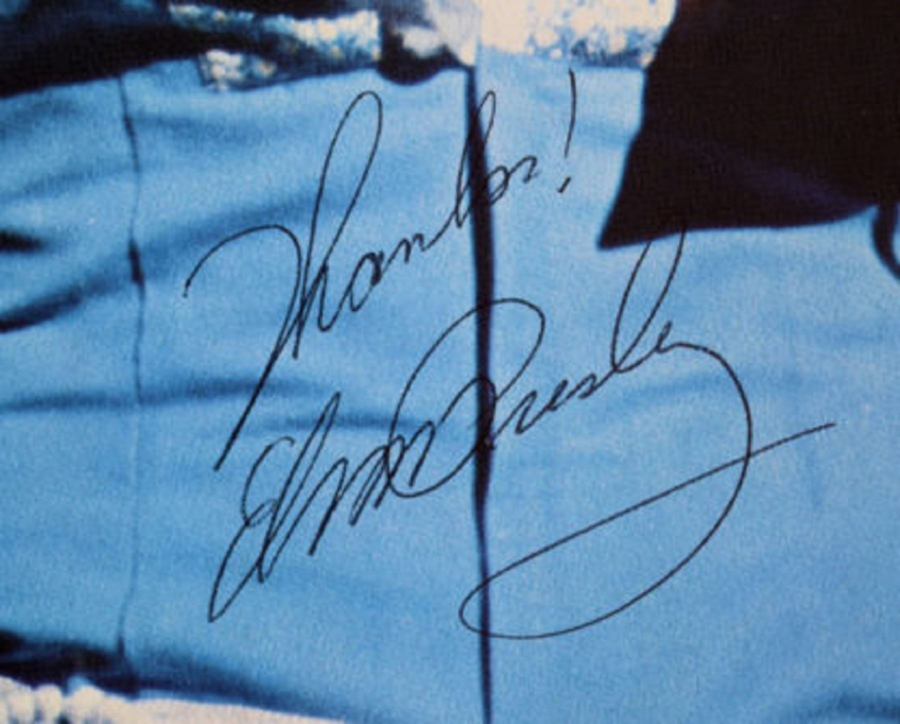 ELVIS PRESLEY signed autographed album COA Hologram main image 0