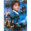 Image 1 : Harry Potter The Sorcerer's Stone cast signed movie poster