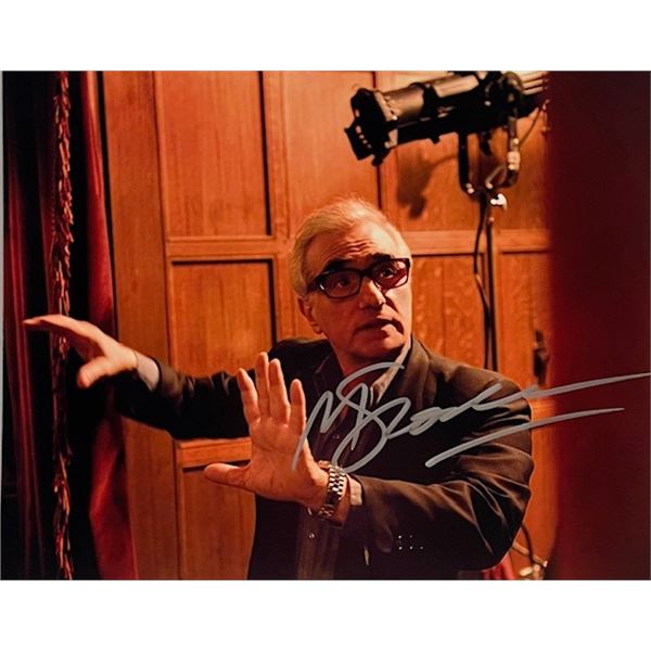 Film Director Martin Scorsese Signed Photo