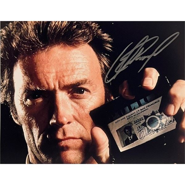 Dirty Harry Clint Eastwood Signed Photo