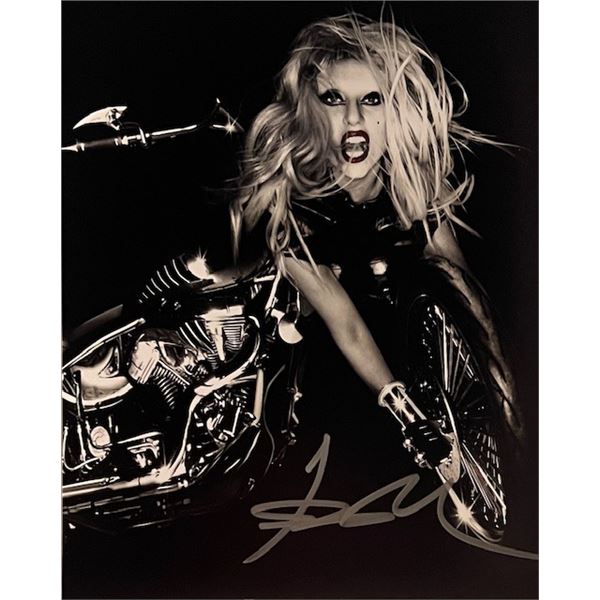 Lady Gaga Born This Way Signed Photo