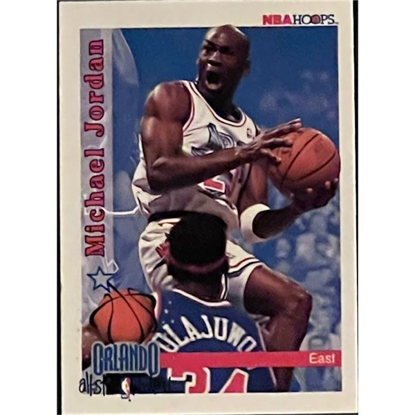 Michael Jordan 1992 NBA All-Star NBA HOOPS Collector Card