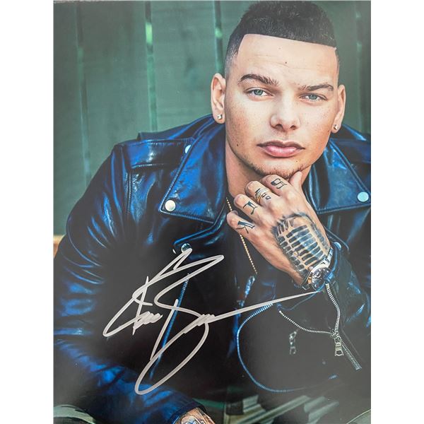 Country Singer Kane Brown signed photo