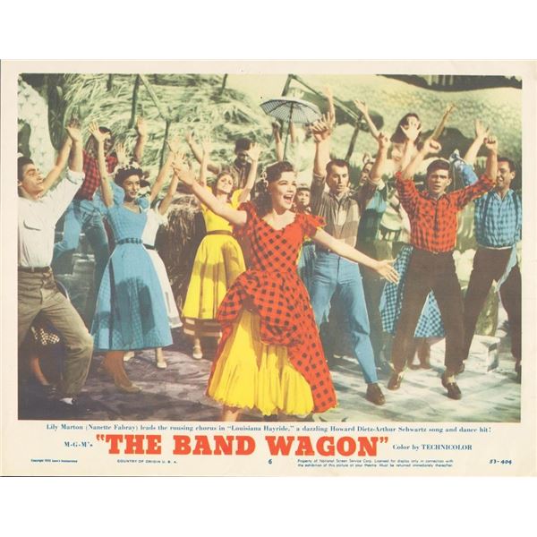 The Band Wagon  1953 original vintage lobby card