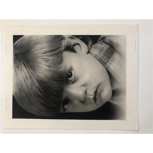 Crying Boy Original Art - Castillo '91