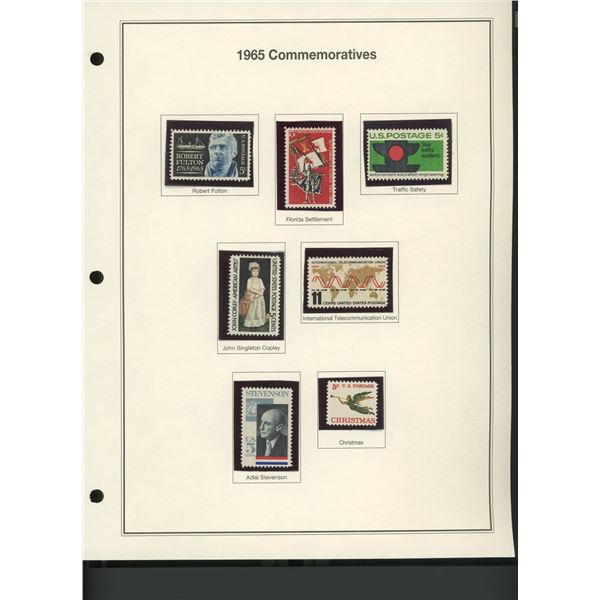 1965 United States Commemorative Stamp Set