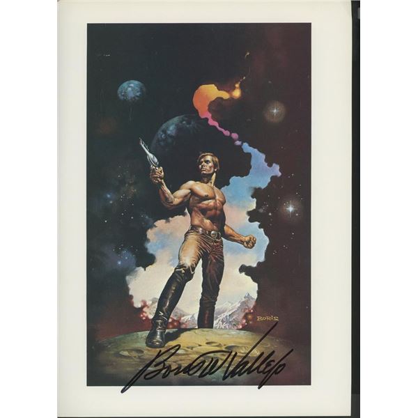 Boris Vallejo signed print