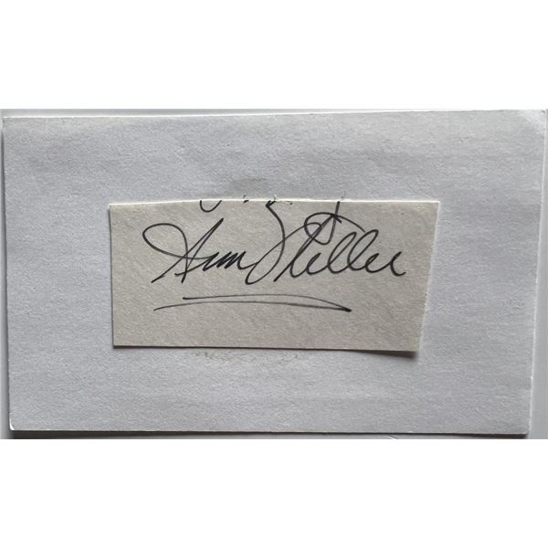 Ann Miller original signature