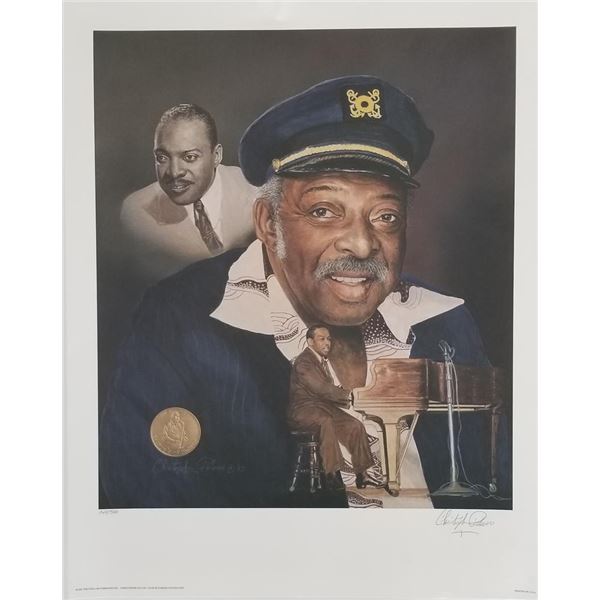 Count bassie number litograph