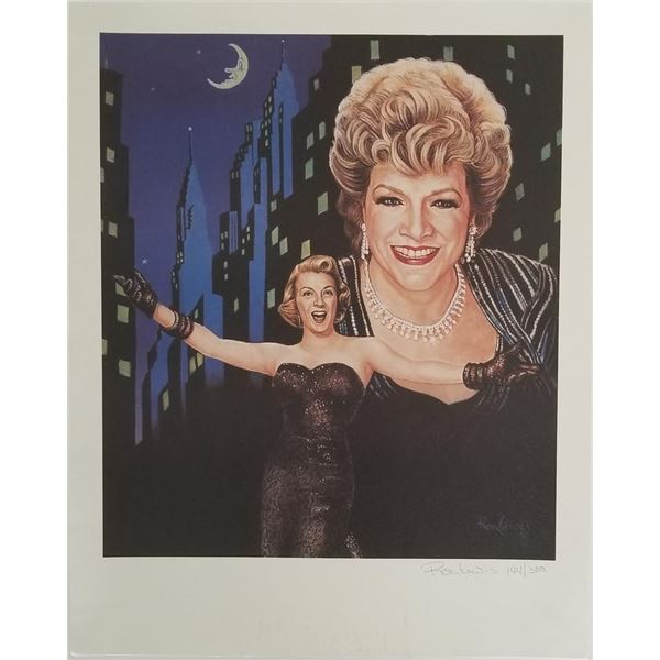 Rosemary Clooney lithograph
