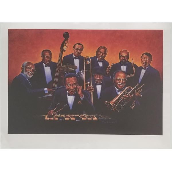 Linel hampton open edition lithograph