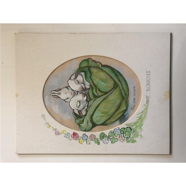 The Bunkins - All Heart Designs - Original Art