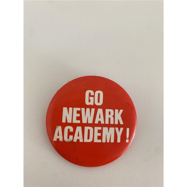 Go Newark Academy vintage pin
