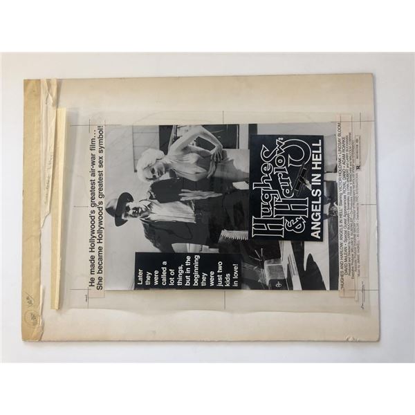 Hughes and Harlow: Angels in Hell Original Vintage Paste Up Movie Poster
