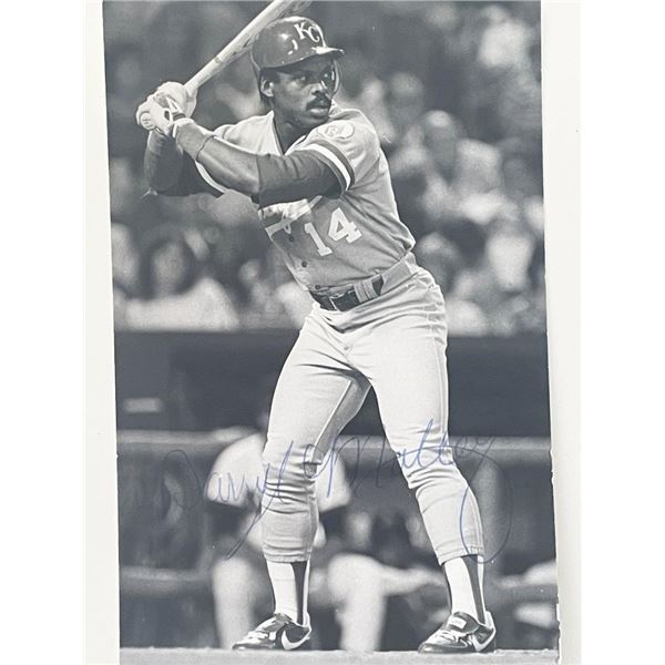 Darryl Motley signed photo post card