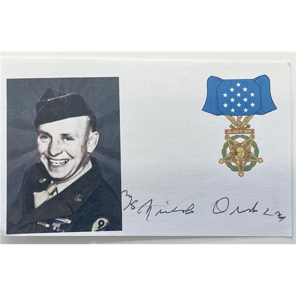 WW2 Michael Orekso autograph note