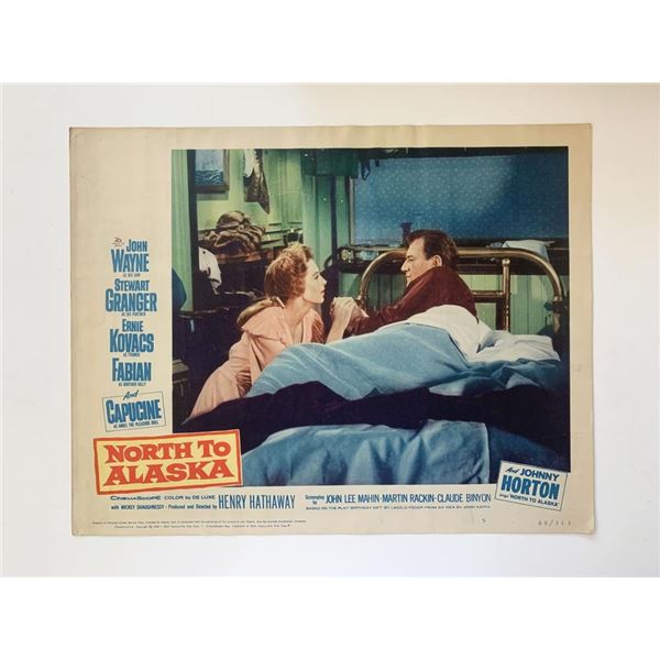 North to Alaska original 1960 vintage lobby card