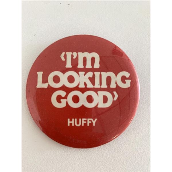 I'm looking good Huffy vintage pin