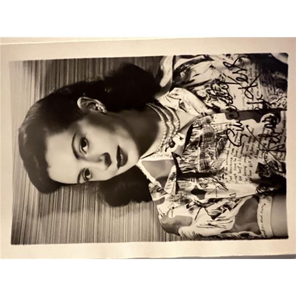 Deborah Kerr facsimile signed photo