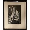 Image 1 : Artist signed Tommy Bolin concert photo in custom frame